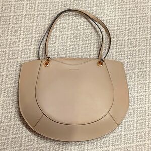 Ulla Johnson Mira Half Moon Tote Shoulder Bag